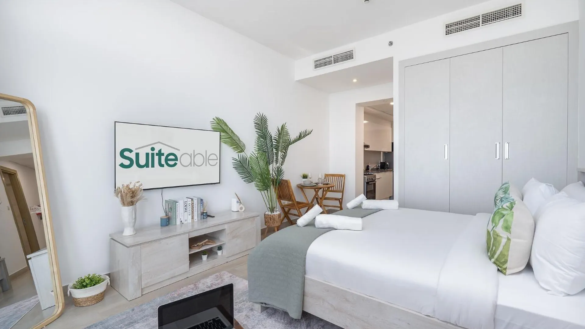 Bright And Stylish Studio In Jvc With Skyline View Dubai